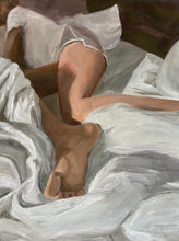 Load image into Gallery viewer, &quot;Five More Minutes&quot; 12&quot; x 16 oil on panel
