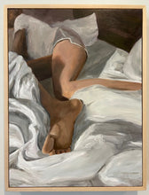 Load image into Gallery viewer, &quot;Five More Minutes&quot; 12&quot; x 16 oil on panel
