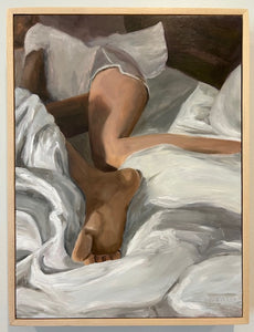 "Five More Minutes" 12" x 16 oil on panel