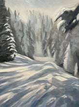 Load image into Gallery viewer, "Mary Back, Brighton" 18" x 24" oil
