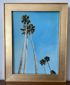 "Sun Drenched Palms" 18" x 24" oil