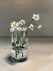 "Chamomile" 12" x 16" oil on panel