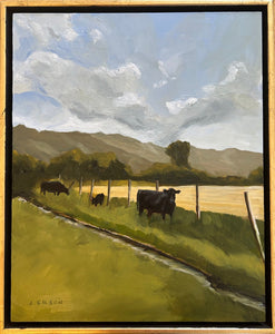 "Summer Grazing" 11"x14" oil on panel
