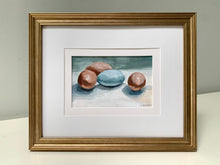 Load image into Gallery viewer, &quot;Chicken Eggs&quot;  Framed 4&quot; x 6&quot; Acrylic on Paper
