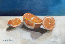 Load image into Gallery viewer, &quot;Leaning on you&quot; 4&quot; x 6&quot; Acrylic on paper
