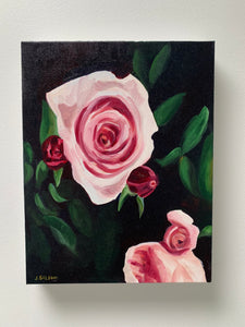 12" x 16" "Hold em' Close" framed Oil on Gallery Wrapped Canvas