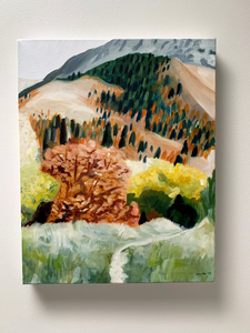 16" x 20" "Neffs" oil on gallery wrapped canvas
