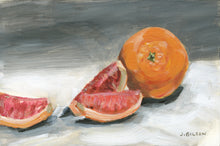 Load image into Gallery viewer, &quot;Cora Cora Orange 1&quot;  Framed 4&quot; x 6&quot; Acrylic on Paper.
